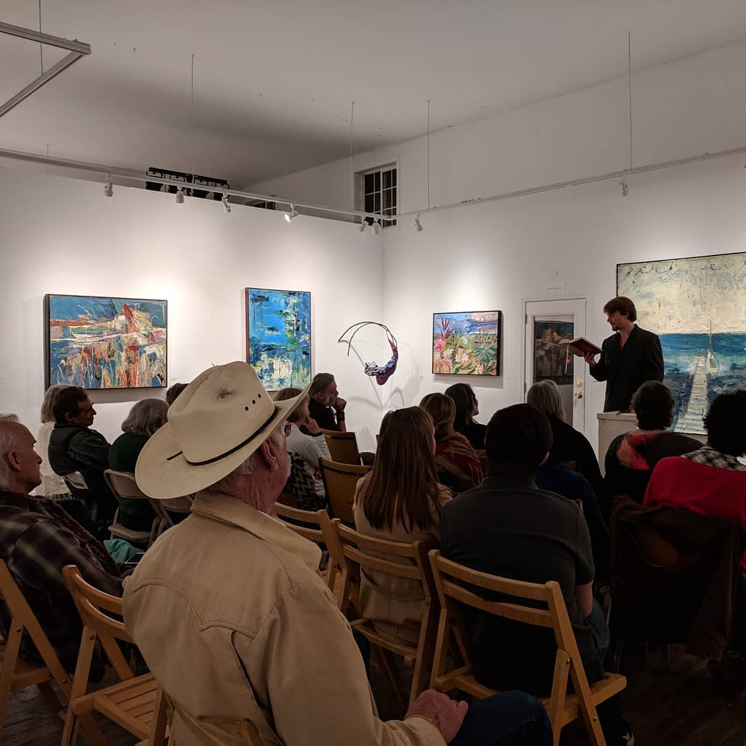 Picture of artist talk at MAC